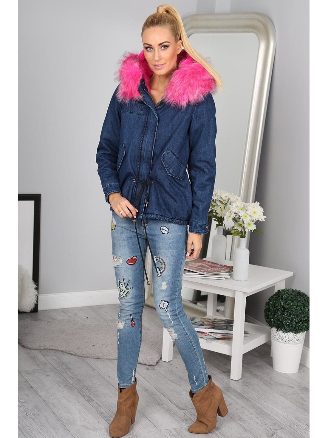 Amarant Jeansjacke 7010 – Online-Shop – Boutique